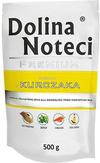 Dolina Noteci Premium Wet Food Dogs in Pouches with Potatoes and Poultry Gluten-Free 500gr