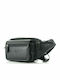 Herren Bum Bag Taille Schwarz