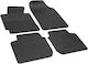 Rigum Set of Front and Rear Mats 4pcs for Hyundai Elantra 2010 2015 Black