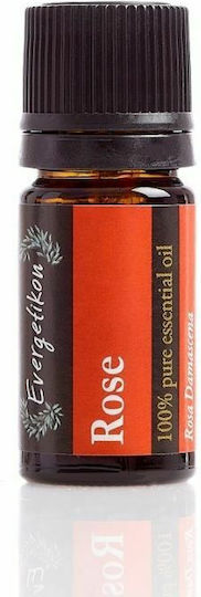 Evergetikon 100% Pure Essential Αιθέριο Έλαιο Τριαντάφυλλο 5ml