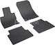 Rigum Set of Front and Rear Mats 4pcs for Ford Kuga Black
