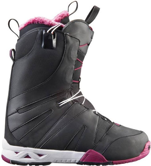 Salomon F2.0 Γυναικείες Μπότες Snowboard Μαύρο Χρώμα