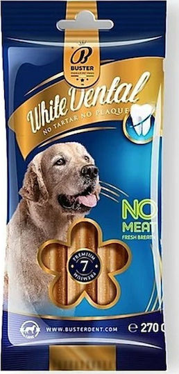 Buster Dent Premium Dental Sticks Large Μασώμενο Stick για Σκύλους κατά της Πέτρας & Πλάκας 270gr 7τμχ