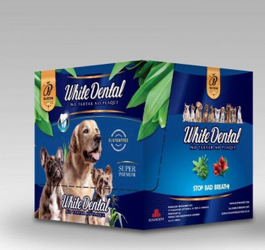 Buster Dent Premium Dental Sticks Medium Dog Dental Stick against Bad Breath for Medium Breeds 180gr 28pcs