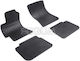 Rigum Set of Front and Rear Mats 4pcs for Subaru Legacy 2003-2009 Black