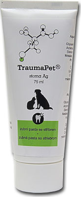 TraumaPet Stoma Ag Pasta de dinți Îngrijirea dentară pentru câini Îngrijirea dentară pentru câini 75gr 75ml