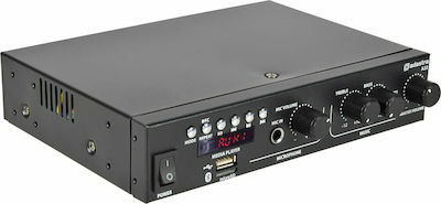 Adastra A22 Ολοκληρωμένος Ενισχυτής PA 2 Καναλιών 55W/8Ω και Συνδέσεις USB/FM/Bluetooth