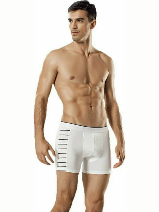 Namaldi Herren Boxershorts Weiß 1Packung