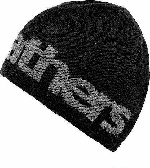 Beanie Ανδρικός Σκούφος Πλεκτός σε Μαύρο χρώμα