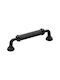 Roline 677 Handle Furniture made of Metallic Matte Black 145mm (Center Distance 128mm) 677 1pcs