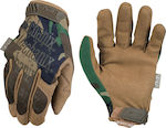 Mechanix Wear The Original Woodland Safety Glofe from Faux Leather 0.8mm Khaki