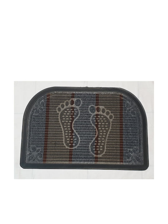 Sidirela Entrance Mat Ρ92003 Swan Paws Grey 40x60cm