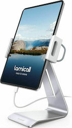 Lamicall DT03 Βάση Tablet Γραφείου έως 13" σε Ασημί χρώμα