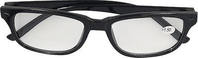 4teen4ty 40473 Reading Glasses +1.50 Black 4teen4ty 40473