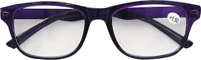 4teen4ty 40474 Unisex Ochelari de Citit +2.00 Violet 4teen4ty 40474