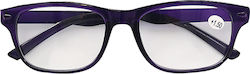 4teen-4ty Reading Glasses +2.50 Purple 40475