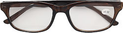 4teen4ty 40477 Reading Glasses +3.50 Brown