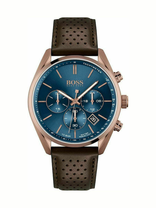Boss Champion Men's Watch 44mm Chronograph Batt...