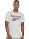 Reebok Graphic Series Stacked Men's Short Sleeve T-shirt White