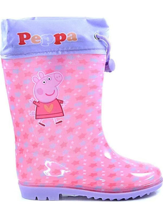 Παιδικές Γαλότσες Peppa Ροζ