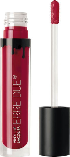 Erre Due Vinyl Lip Lacquer Liquid Lipstick Sheer 317 Mulberry Drop 3.5gr