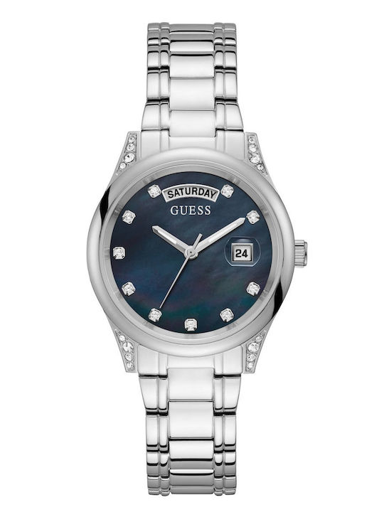 Guess Aura Watch with Battery Mechanism