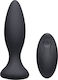 Doc Johnson Butt Plug Vibe Beginner Dop Anal cu Funcție Wireless și Vibrație Black 25.15cm