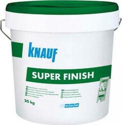 Knauf Super Finish Στόκος Γενικής Χρήσης Έτοιμος Λευκός 20kg