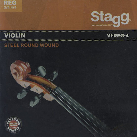 Stagg Set Oțel de Corzi pentru Vioară 4/4 / 3/4 4/4 & 3/4 Violin String Set