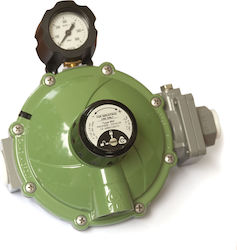 Thermogatz Reca Ρυθμιστής Υγραερίου Χαμηλής Πίεσης με Μανόμετρο Εξωτερικής Ρύθμισης