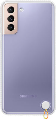 Samsung Clear Protective Silicone Back Cover Durable White (Galaxy S21+ 5G)