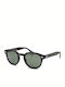 Moscot Lemtosh Sonnenbrillen mit Schwarz Rahmen und Schwarz Linse
