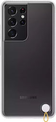 Samsung Clear Protective Silicone Back Cover White (Galaxy S21 Ultra 5G)