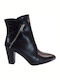 Smart Cronos Leather Women's Ankle Boots Black