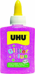 UHU Pink Glitter Glue 90gr 90ml