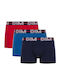 Dim D01QU Herren Boxershorts Mehrfarbig 3Packung D01QU-87K