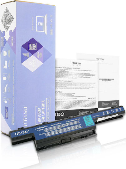 Mitsu Συμβατή Μπαταρία για Acer Aspire με 6600mAh