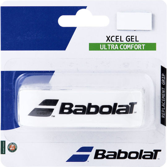 Babolat Grip Xcel Gel Replacement Grip Λευκό 1τμχ