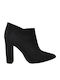 S.Piero 96-10 Suede Women's Ankle Boots Black 96/10