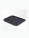 Horecabar Kunststoff Rechteckig Serviertablett Rutschfest in Schwarz Farbe 50x38cm 300.0045 1Stück