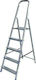 Pankoskal Ladder Aluminum with 4+1 Steps 104.5pcs