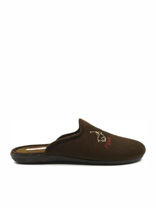 Adam's Shoes Men's Slipper Brown