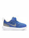 Revolution Revolution 5 Kids Sports Shoes Running with Hoop & Loop Closure Game Royal / Lt Smoke Grey / White