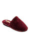 Kolovos 20-01 Women's Slipper In Burgundy Colour