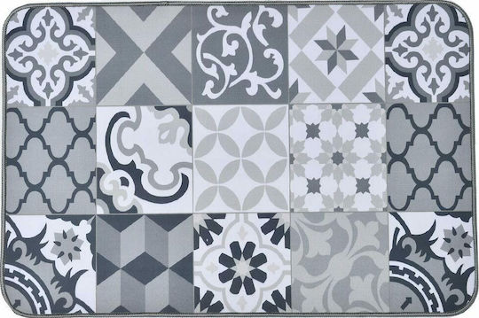 Ernesto Rechteckige Küchenmatte Gray 40x60εκ.
