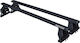 Menabo Autodachträger Metallisch 112cm für BMW Serie 3 4D 4D 2005-2013 mit Dachträgerfüßen Schwarze