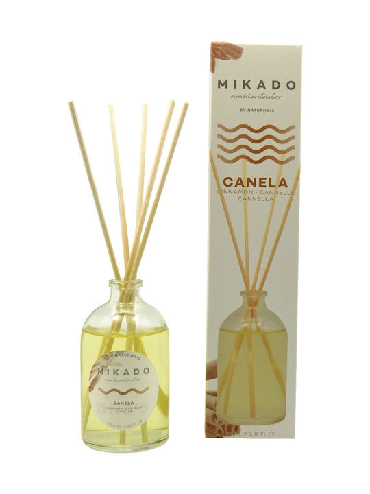 Naturmais Difuzor Mikado Ambientador cu Aromă Canela 100ml