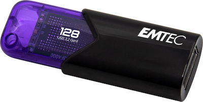 Emtec Click Easy 128GB USB 3.2 Stick Purple