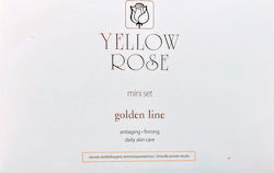 Yellow Rose Golden Line Mini Σετ Περιποίησης με Κρέμα Προσώπου και Serum για Κανονικές/Μικτές Επιδερμίδες ,Ιδανικό για 40+