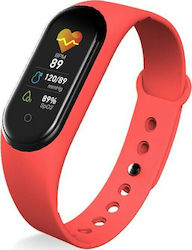 Ezra SW12 Activity Tracker with Heart Rate Monitor Red